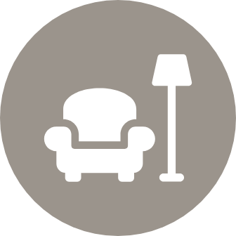 Mingle with friends in the social lounge
