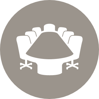 Work remotely from the co-working lounge
